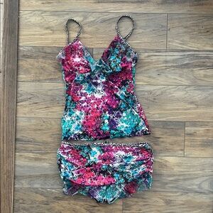 Kenneth Cole Multicolor Animal Print Swimwear